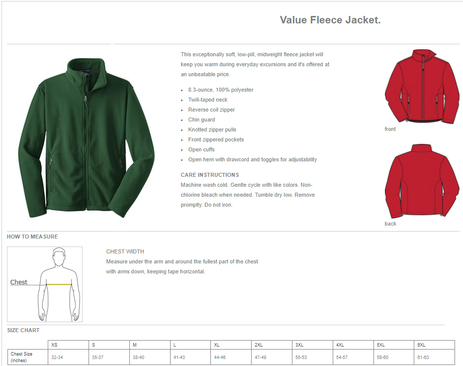 Fleece Jacket